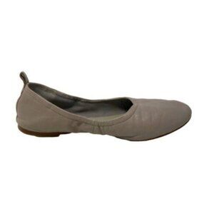 1. State Women’s Light Grey Soft Leather Ballet Flats Size 9.5